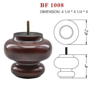 Custom Premium Quality Solid <b>Wood</b> Round Turned Sofa <b>Legs</b> for Living Room <b>Furniture</b> Sofa Chair Bed Cabinet OEM ODM Manufacturer - Product Image 6