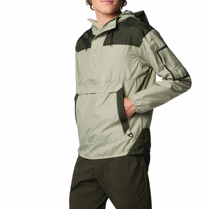 Veste coupe-vent à capuche sur mesure à manches courtes et respirante pour les vêtements de sport d'hiver - Product Image 3