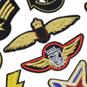 Parches Bordados con Diseño de Alfabeto, Corona, Estrella y Escudo, Tejidos en Chenilla Ecológica, al por Mayor para Hombre/Mujer - Product Image 6