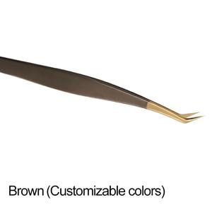 Pinzas para pestañas, precio barato, pinzas para pestañas, extensión de línea de ojo falso para eliminar el vello - Product Image 3