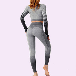 Mejor diseño Yoga Set Mujer Personalizado Nueva calidad Precio bajo Yoga Set para la venta en línea - Product Image 3