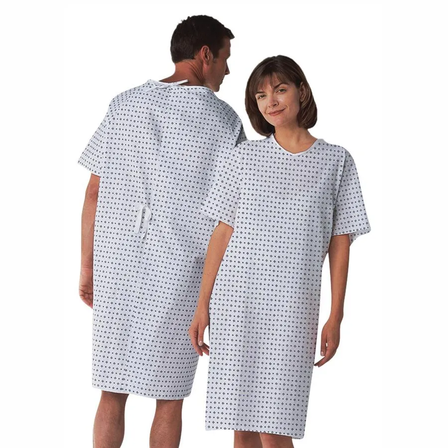 Set di scrub medici da donna e da uomo Performance infermiere blu scuro uniforme da lavoro medico Top e pantaloni grigio tinta unita abito abito