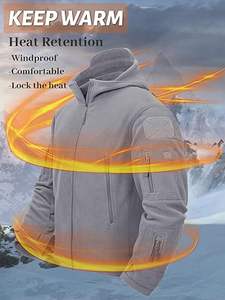 Chaqueta Softshell Gruesa y Cortavientos Personalizada, Chaqueta de Exterior de Fabricación Profesional, Chaqueta Softshell de Alta Calidad, Sostenible y Duradera - Product Image 3