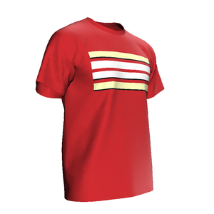 เสื้อยืดผู้ชายสีขาวเรียบง่ายแขนสั้นราคาถูกผลิตจากโรงงาน - Product Image 5