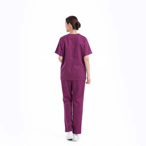 Vente en gros de blouses d'allaitement à imprimé floral personnalisées, uniformes hospitaliers, blouses médicales pour infirmière - Product Image 2