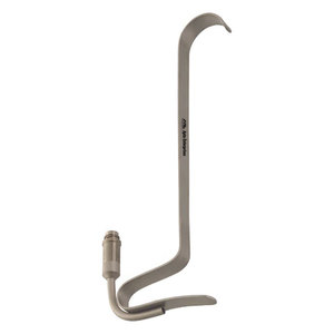 Retractor de Solapa Freeman, Instrumento Quirúrgico para Retracción de Solapas de Tejidos Blandos, Acero Inoxidable de Alta Calidad para Cirugía Profesional - Product Image 2