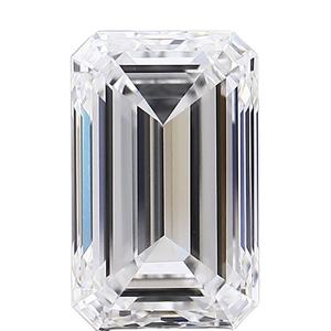 Diamant de laboratoire de taille émeraude de 3,05 carats VS2 certifié IGI en provenance d'Inde pour les bagues de fiançailles, les alliances, les bijoux d'anniversaire, les pendentifs - Product Image 1