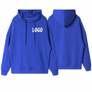 Sudadera con capucha y logotipo de muchos colores personalizados, sudaderas con capucha lisas en blanco, sudadera informal con capucha de equipo de fútbol para hombres - Product Image 1