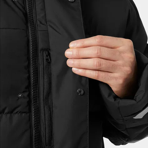 Chaquetas de Invierno Personalizadas al por Mayor OEM, Chaquetas Acolchadas de Algodón para Hombre, Resistentes al Viento, Impermeables, Cálidas, con Forro Polar - Product Image 5