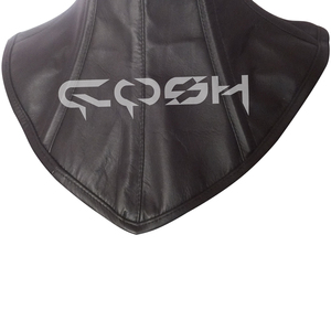 Corsé de cuero negro estilo gótico - Product Image 4