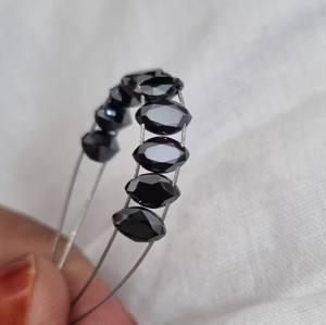 Cuentas de diamante de moissanita de corte Marquesa de 4*6 MM, cuentas de lujo de moissanita para collar de moissanita y joyería personalizada - Product Image 5