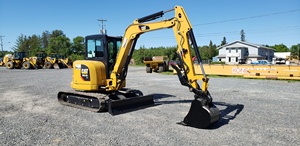 Mini-excavatrice de 12 tonnes 305.5 d'occasion en bon état, sur chenilles, avec moteur Perkins, composants d'engrenage, godet de 3 m³ à vendre - Product Image 5