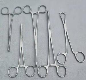 Kit d'instruments de perçage corporel de qualité supérieure, 5 pièces, outils, pinces Pennington, outils de perçage corporel, acier inoxydable - Product Image 4