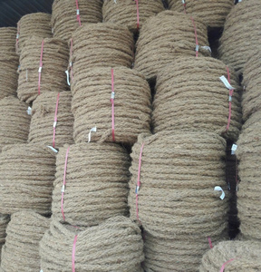 Cordon en fibre naturelle de coco, écologique, fait main, torsadé, marron, pour l'artisanat et le jardinage - Product Image 6