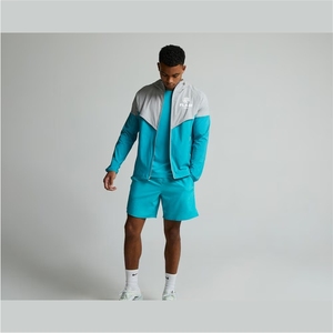 Waterproof Breathable With <b>Packable</b> Hood Running Rain Mens Windbreaker Zipper <b>Jacket</b> - Product Image 6