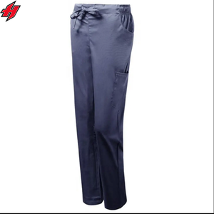 Vente en gros 100% coton denim personnalisé à la mode extensible uniformes médicaux ensembles d'uniformes d'hôpital pour les infirmières et les médecins - Product Image 5