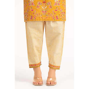 Conjunto de Traje de 3 Piezas Bordado Khaddar para Mujer IPSTD-55084 - Product Image 2