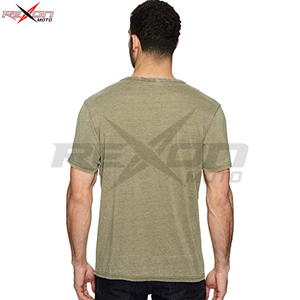5XL coton lin bouton col en V respirant doux robe hommes chemises décontractées solides à manches courtes chemises hommes personnalisé gaufrage - Product Image 3