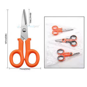 Ciseaux à tresses de pêche en acier inoxydable, coupe-ligne, ciseaux à tresses de pêche, coupe-tranchant pour ligne tressée - Product Image 3