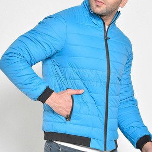 Chaqueta de Invierno Acolchada para Hombre con Logotipo Personalizado de Alta Calidad a Bajo Precio, Chaqueta Acolchada Personalizada de Talla Grande para Hombre - Product Image 3