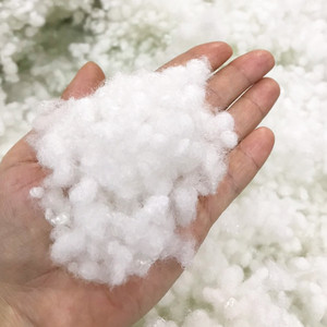 High Fill Power Polyester Washable Polyester Fiber Down for Home Textile Cushion Pillow <b>Soft</b> <b>Toys</b> White Light Made In Vietnam - Product Image 2