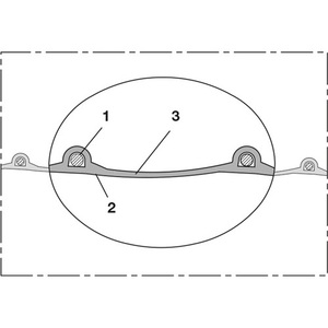 Industrial <b>Vacuum</b> PU <b>Hose</b> 225mm ID X 236mm OD X 5.5mm Thick 12m Length NORRES Pack of 12 - Product Image 3