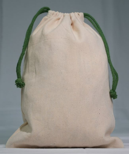 Bolsa de polvo de franela suave elegante ecológica, bolsa con cordón de algodón con logotipo personalizado, bolso de moda reutilizable, fácil promoción - Product Image 1