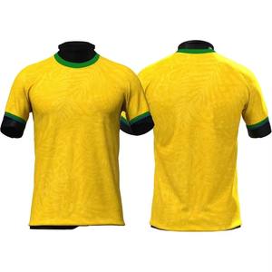 Camiseta de fútbol de alta calidad, camiseta de fútbol barata con MOQ bajo, camiseta de fútbol de diseño personalizado con servicio OEM - Product Image 2