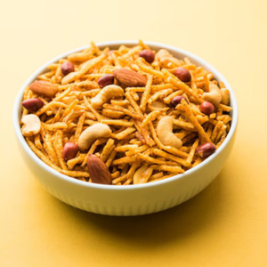 Calidad de exportación Premium Bhujia Namkeen, suministro a granel de aperitivos indios, paquetes de 1kg y 5kg, venta al por mayor, etiqueta privada OEM con certificación Halal - Product Image 5