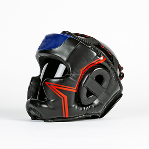 Protège-tête en cuir pour enfants Taekwondo, Boxe, Ski et Équitation – Personnalisable avec logo – Équipement de protection pour l'entraînement et le sparring - Product Image 2