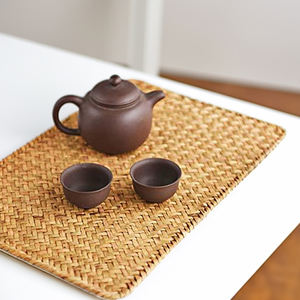 Vietnam Tapis en matériau naturel Napperon en bambou Napperon en jacinthe d'eau Napperon en jonc de mer-TP2005 - Product Image 2