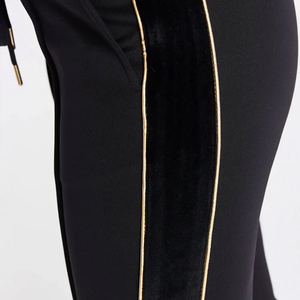 <b>Women</b> Sweatpants Elastic Bottom 100% Cotton Screen Printing Logo <b>Running</b> Jogger Baggy <b>Trousers</b> and Sweatpants For <b>Women's</b> - Product Image 4