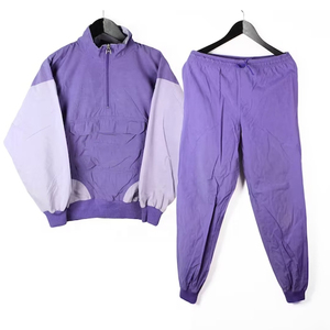 Veste et pantalon de survêtement de sport en tissu nylon zippé, coupe-vent, mode, taille plus pour femmes, 2026 - Product Image 1