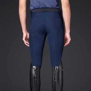 Pantalones de equitación Ecuestre para hombre, tela elástica, transpirable y de secado rápido con bolsillos, venta al por mayor, equitación para hombre - Product Image 1