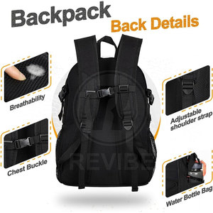 Heavy Duty Basketball <b>Backpack</b> Large Storage Basketball <b>Backpack</b> Multi Use Basketball <b>Backpack</b> - Product Image 6