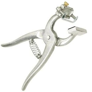 Alicates de etiqueta de oreja veterinarios de acero inoxidable duraderos de alta resistencia para ganado, ganado, ovejas, etiquetado, jeringas veterinarias sostenibles - Product Image 5