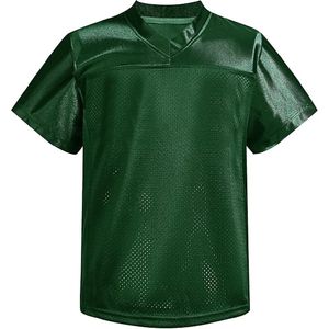 Nouveaux vêtements de sport professionnels Logo personnalisé Maillot de football américain en polyester à mailles surdimensionnées - Product Image 1