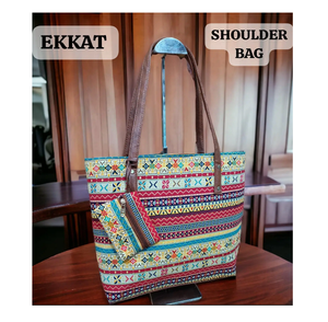 Phong cách phổ biến phụ nữ vai túi lớn Ví dân tộc <span class=keywords><strong>Tote</strong></span> Túi xách du lịch trường hợp bản địa da giản dị Dây chuyền cổ điển không thấm nước - Product Image 4