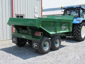 Remolque Agrícola para Tractor, Remolque de Volteo de Cuatro Ruedas, Motor de Engranajes, ATV de Acero, Fácil de Operar, 1 Año de Garantía, Flexible, en Venta - Product Image 4