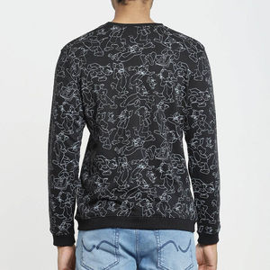 OEM Custom Made Hommes Casual Sweatshirts 2025 Nouvelle Mode Hiver Imprimé Style en Vrac Quantité Hommes Sweatshirts - Product Image 3