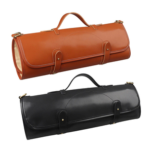 Túi Đựng Dao Làm Bằng Da Thật 100% Số Lượng Lớn Cuộn Túi Dụng Cụ Da Chuyên Nghiệp MOQ Thấp Để Bán - Product Image 6