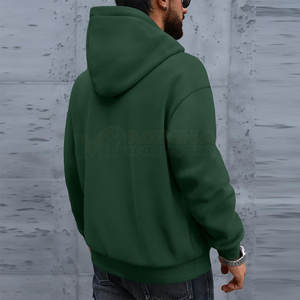 เสื้อฮู้ดดี้โอเวอร์ไซส์คุณภาพสูง ผลิตในปากีสถาน ผ้าคอตตอนผสม คุณภาพดี รับสกรีนโลโก้ตามสั่ง สำหรับขายออนไลน์ - Product Image 4