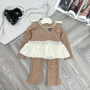 Wholesale Baby Girl Dresses Winter Baby Clothes Rabbit Wool Eco-Friendly Material from Vietnam Manufacturer