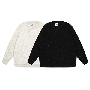 Sudadera en blanco con cuello redondo personalizada para hombre Sudaderas y sudaderas con capucha con logotipo personalizado antiarrugas para hombre - Product Image 3