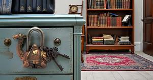 Brass Padlock - <b>Lock</b> with <b>Keys</b> - Working Functional - Brass Made Padlock Camel Antique - Product Image 5