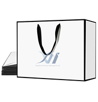 Sacs Shopping en Papier Kraft de Luxe avec Logo Personnalisé Imprimé, pour Petites Entreprises, Emballage Vêtements Chaussures, Design Élégant pour Sac Cadeau