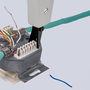 Herramienta de Inserción Larga KNIPEX de 175 mm para Conectores LSA Plus y Equivalentes, Accesorio para Gestión de Cables de 0.4-0.8 mm - Product Image 5