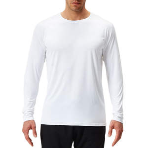 T-shirt de compression à manches longues pour homme, à séchage rapide, avec impression par sublimation personnalisée, tissu respirant et extensible, rashguards - Product Image 1