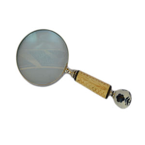 Lupa de tema antiguo para lectura de libros, cristal de diseño de acabado pintado y lupa de diseño de Metal, precio barato - Product Image 2