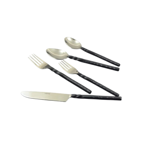 Ensemble de couverts de luxe en acier inoxydable cuillère fourchette et couteau forme et taille de conception personnalisée pour un usage régulier - Product Image 1